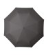 Klasyczna damska składana parasolka w kolorze szarym