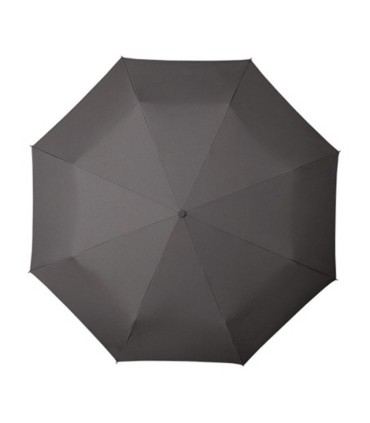 Klasyczna damska składana parasolka w kolorze szarym
