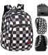 Dwukomorowy plecak szkolny CoolPack Break 30L SKULLS