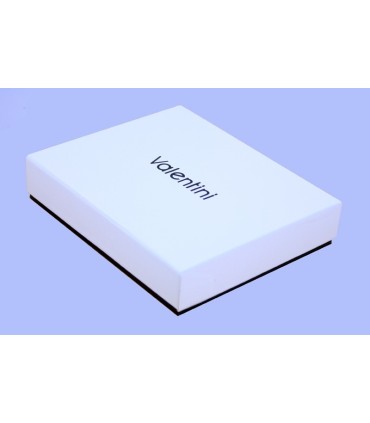 Męski skórzany portfel Valentini, czarny