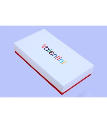 Kolorowy portfel damski saszetka Valentini, czerwień, pomarańcz, zieleń+ inne