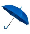 Automatyczna lekka parasolka damska IMPLIVA z czarnym stelażem, niebieska