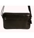 Skórzana torba na ramię z wyjmowaną kieszenią na laptopa G-502 ciemno brązowa
