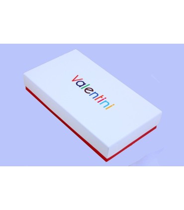 Kolorowy portfel damski Valentini, czerwień, pomarańcz, zieleń+ inne