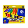 12 grubych flamastrów Jumbo Astra 