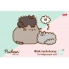 BLOK TECHNICZNY A4 10 BIAŁYCH KARTEK PUSHEEN