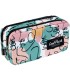 Piórnik szkolny dwukomorowy saszetka Coolpack Primo ART DECO