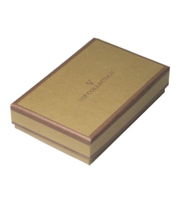 Etui na dokumenty VIP Collection kolekcja multikolor czarny z kolorowym środkiem, skóra