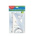 Zestaw geometryczny 4 elementowy flexi 20 cm Maped