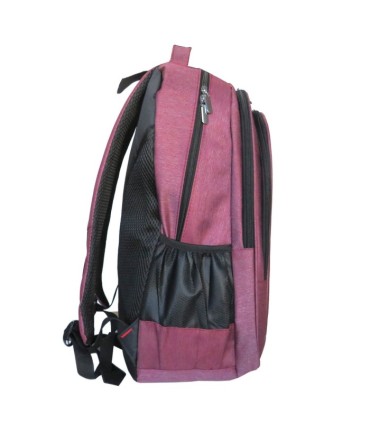 Plecak 3-komorowy szkolny młodzieżowy bordowy Youtrendy, 29,5 l