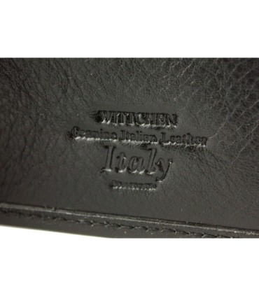 Portfel Wittchen 21-1-040, kolekcja Italy, kolor czarny