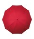 Bardzo duża wytrzymała damska parasolka w kolorze czerwonym
