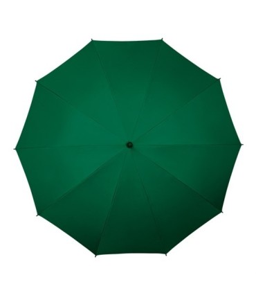 Bardzo duża wytrzymała damska parasolka w kolorze zielonym