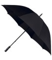 Parasol holenderski XL średnica 131 cm stelaż włókno mocny IMPLIVA, czarny