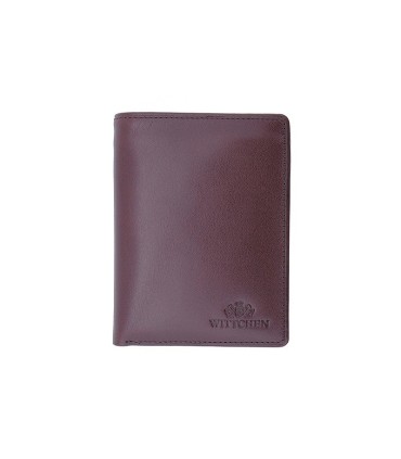 Klasyczny portfel Wittchen 21-1-009, kolekcja Italy, kolor brązowy