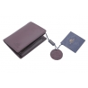 Klasyczny portfel Wittchen 21-1-009, kolekcja Italy, kolor brązowy