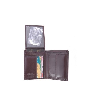 Klasyczny portfel Wittchen 21-1-009, kolekcja Italy, kolor brązowy