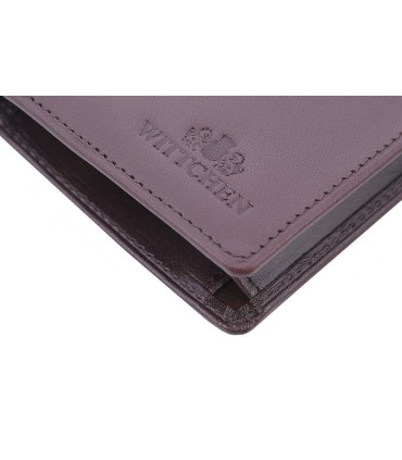 Klasyczny portfel Wittchen 21-1-009, kolekcja Italy, kolor brązowy