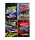 4 SZT X ZESZYT W TRZY LINIE A5 16 KARTEK HOT WHEELS