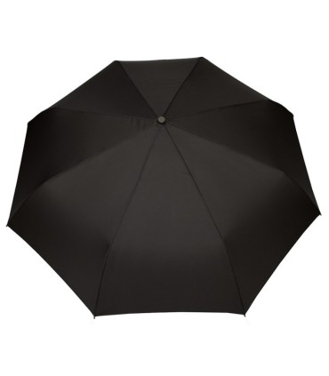 Czarna bardzo duża parasolka rodzinna marki Parasol, 130 cm