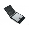 Samsonite skórzany portfel męski RFID, czarny, poziomy