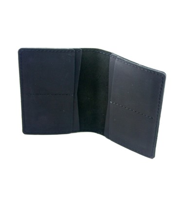 Skórzany super cienki portfel męski (SLIM WALLET) Orsatti, czarny