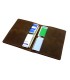 Skórzany super cienki portfel męski (SLIM WALLET) Orsatti, szary