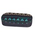 Usztywniany piórnik szkolny Coolpack Campus Emerald Ethnic, 933