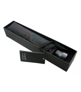 Ekskluzywna bardzo mocna parasolka Bugatti, czarna