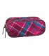 Saszetka piórnik szkolny Coolpack Clever, Cranberry Check 633