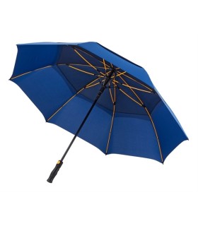 Automatyczny bardzo duży XXL niezwykle mocny parasol niebieski