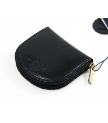 Portmonetka Wittchen bilonówka typu "piekiełko", kolor czarny