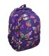 Dwukomorowy plecak szkolny St.Right 24 L, Butterfly