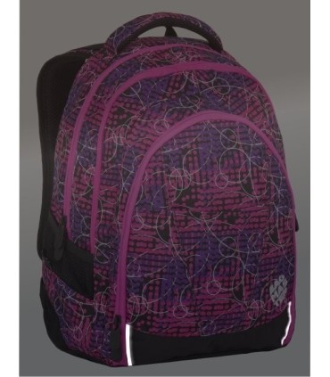Superlekki plecak szkolny Bagmaster różowy
