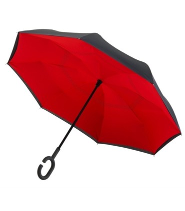 Holenderski parasol odwrócony "Revers", czerwony