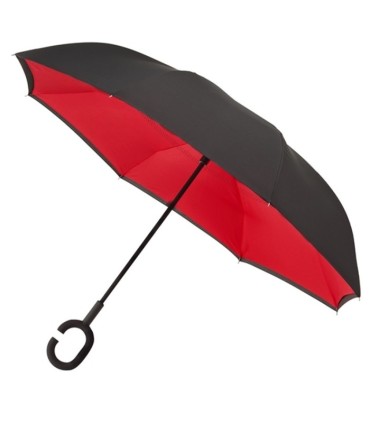 Holenderski parasol odwrócony "Revers", czerwony