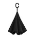 Holenderski parasol odwrócony "Revers", czarny