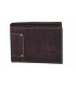 Poziomy portfel męski Always Wild ze skóry nubukowej,  brąz