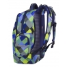 Młodzieżowy plecak szkolny CoolPack Brick 28 l, Blue Patchwork A497