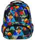 Dwukomorowy plecak szkolny St.Right 24 L, Paradise 