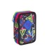Potrójny piórnik z wyposażeniem, Coolpack Jumper 3, GEOMETRIC SHAPES A438