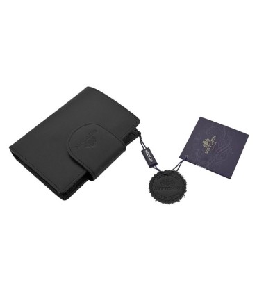 Portmonetka marki Wittchen 21-1-362, kolekcja Italy, czarna