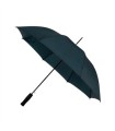 Automatyczny wytrzymały lekki parasol IMPLIVA z czarnym stelażem, granatowy