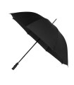 Parasol holenderski XL średnica 126 cm stelaż włókno szklane IMPLIVA, czarny