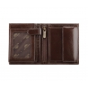 Duży portfel Wittchen 21-1-139, RFID, kolekcja Italy, kolor brązowy