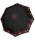 Wytrzymała AUTOMATYCZNA parasolka Doppler, czarna z ornamentem