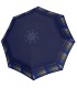 Wytrzymała AUTOMATYCZNA parasolka Doppler, niebieska z ornamentem