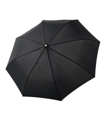 Automatyczna MOCNA parasolka XXL Doppler 125 cm CZARNA W ROMBY