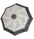 Wytrzymała AUTOMATYCZNA parasolka Doppler, czarno kremowa we wzory