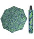 Automatyczna MOCNA parasolka damska Doppler Derby błękitna we wzory